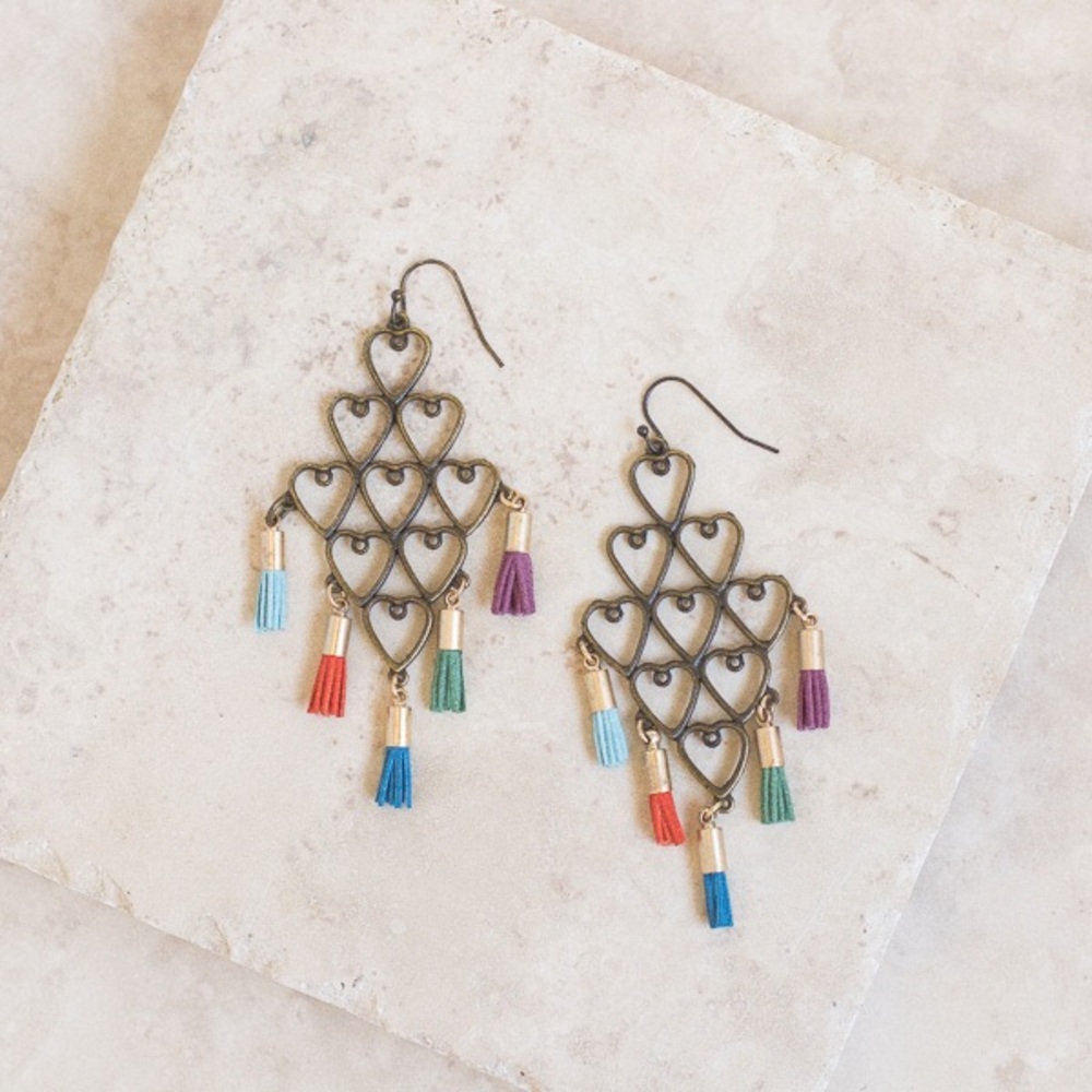 Plunder Bohemian Farlan Tassel Earrings